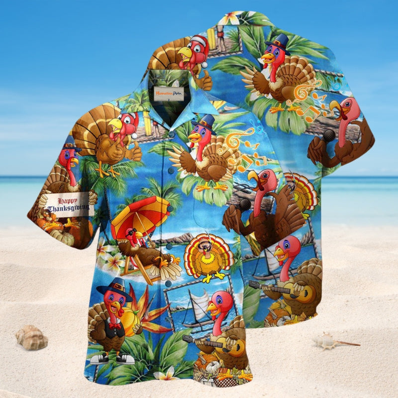 Turkey Happy Thanksgiving Edition – Hawaiian Shirt