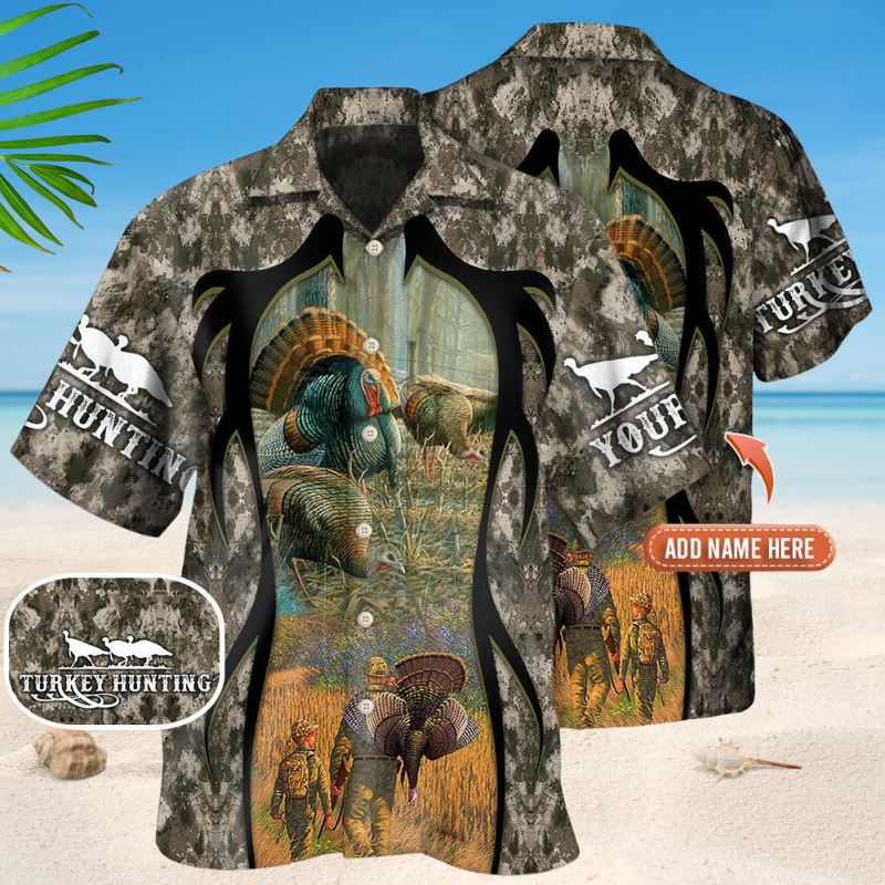 Turkey Hunting Cool Style – Hawaiian Shirt