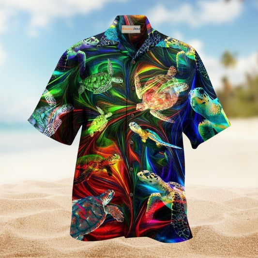 Turtle Amazing Neon Flash Limited Edition – Hawaiian Shirt