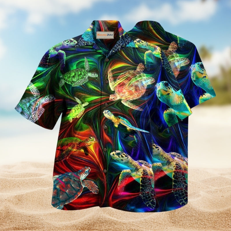 Turtle Amazing Neon Flash Limited Edition – Hawaiian Shirt