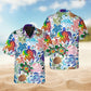 Turtle Color Mix Love Peace Limited Edition – Hawaiian Shirt