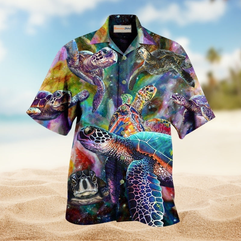 Turtle Galaxy Love Sea Edition – Hawaiian Shirt