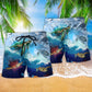 Turtle Ocean Go With The Flow – Beach Short