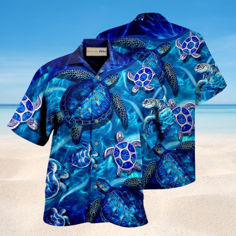 Turtle Go With The Flow Edition – Hawaiian Shirt