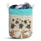Turtle In The Sea - Laundry Basket - Owls Matrix LTD