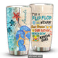 Turtle Girl Personalized 20 Oz Tumbler For Travel Gifts