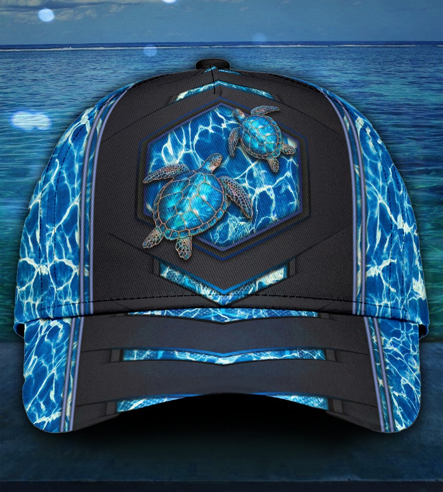 Turtle Lover Ocean Nature Style – Classic Cap