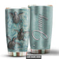 Turtle Lover In Blue Water Personalized 20 Oz Tumbler