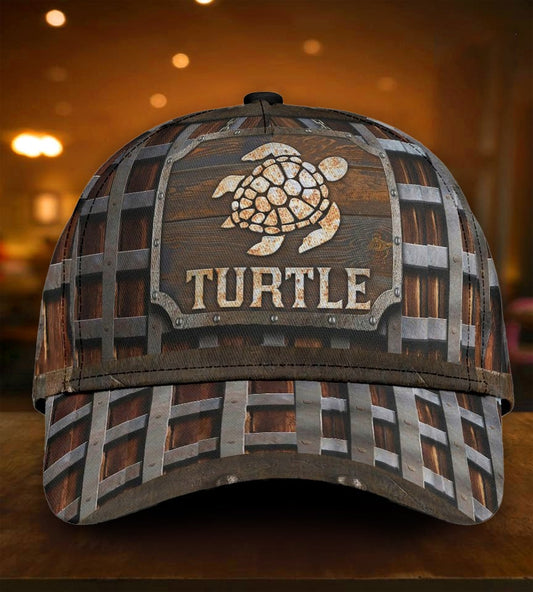 Turtle Metal Pattern Vibes – Classic Cap