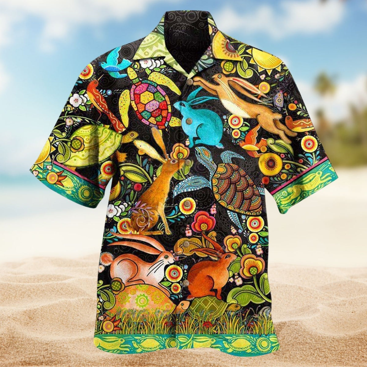 Turtle Rabbit Steady Race Edition – Hawaiian Shirt