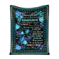 Turtle To My Daughter Turtle Sea 50 x 60 Inch Flannel Blanket For Cozy Bedroom And Sofa Decor