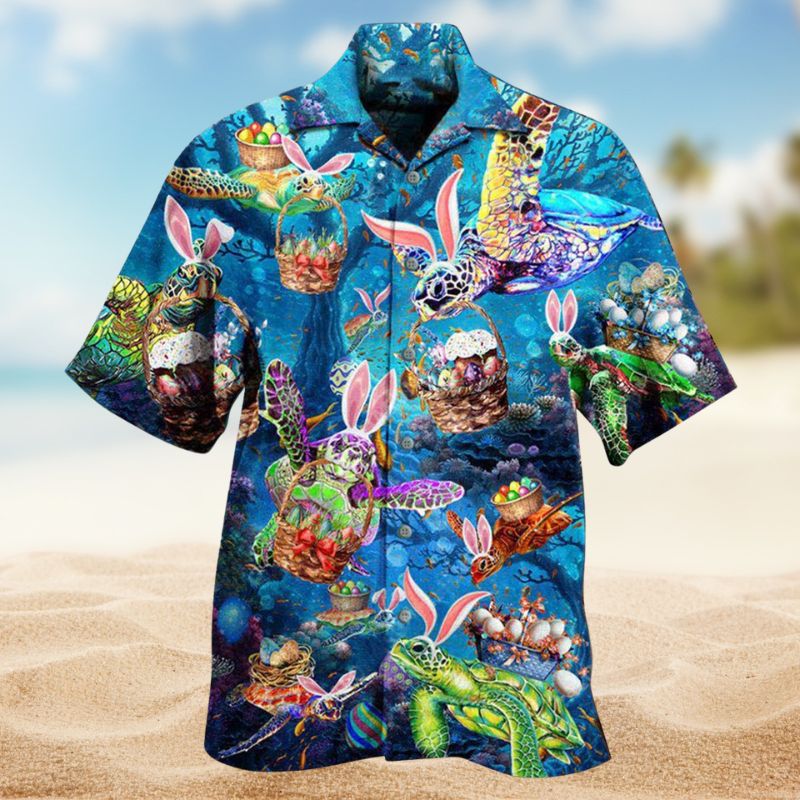 Turtle Turtley Awesome Easter Style – Hawaiian Shirt