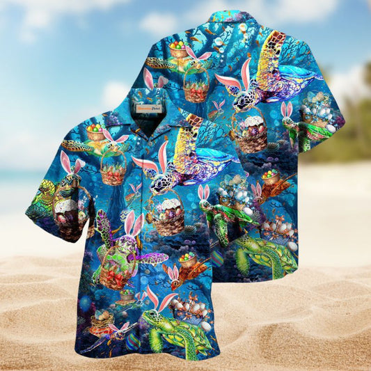 Turtle Turtley Awesome Easter Style – Hawaiian Shirt