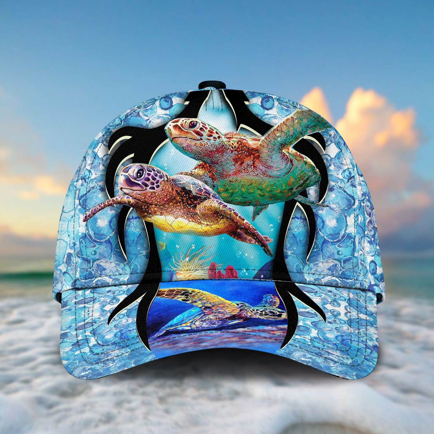 Turtle Blue Ocean Lover – Classic Cap