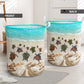 Turtle In The Sea - Laundry Basket - Owls Matrix LTD