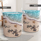 Turtle sand sea - Laundry basket - Owls Matrix LTD