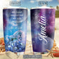 Unicorn I Am Brave Galaxy Personalized 20 Oz Tumbler