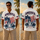 USA 250th Anniversary Wide Hawaiian Shirt - One Nation Under God