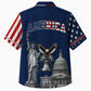USA 250th Anniversary Wide Hawaiian Shirt- America Landmark Print