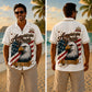 USA 250th Anniversary Wide Hawaiian Shirt - American Pride Eagle