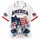 USA 250th Anniversary Wide Hawaiian Shirt- One Nation Under God