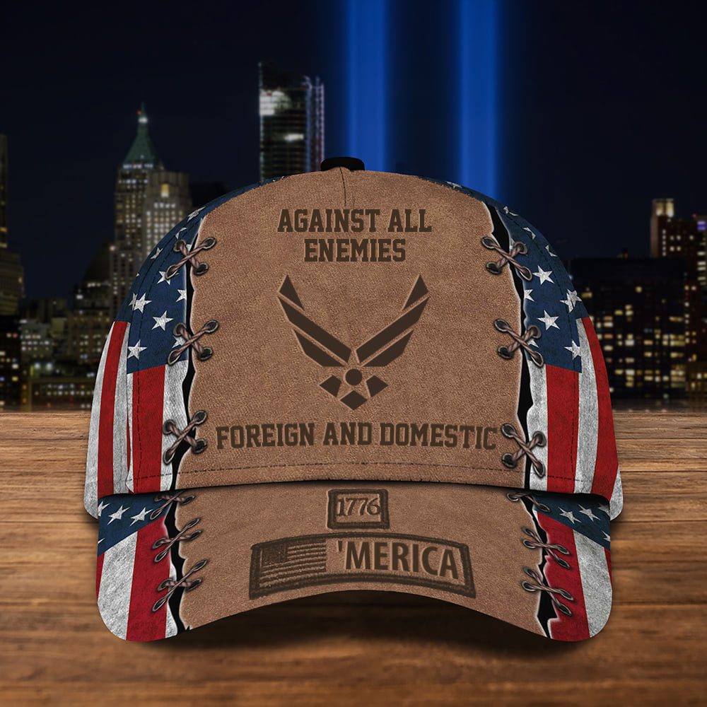 Air Force Leather Vintage Vibes – Classic Cap