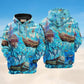 Underwater Shipwreck Art – 3D Hoodie