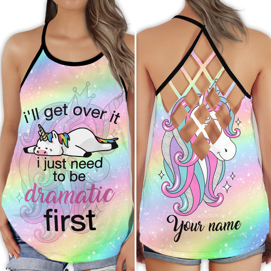Personalized Dramatic Unicorn Style - Hollow Tank Top