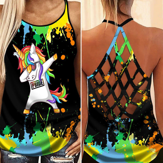 Unicorn Loves Color Loves Pride Limited Edition 2 – Hollow Tank Top