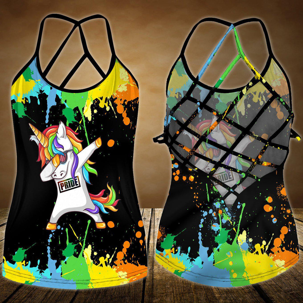 Unicorn Loves Color Loves Pride Limited Edition 2 – Hollow Tank Top