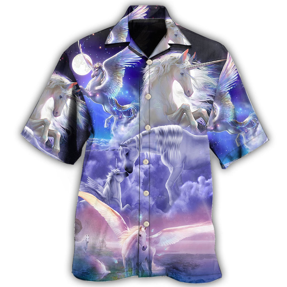 Unicorn Fantasy Dream Art – Hawaiian Shirt