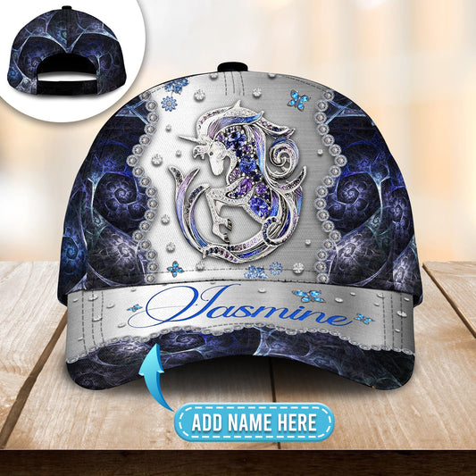 Lovely Unicorn Jewelry Personalized – Classic Cap