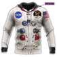 Astronaut Galaxy Space Personalized - 3D Hoodie