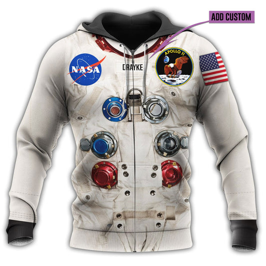 Astronaut Galaxy Space Personalized - 3D Hoodie