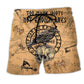 Viking Too Many Idiots Not Enough Vintage Style - Beach Short