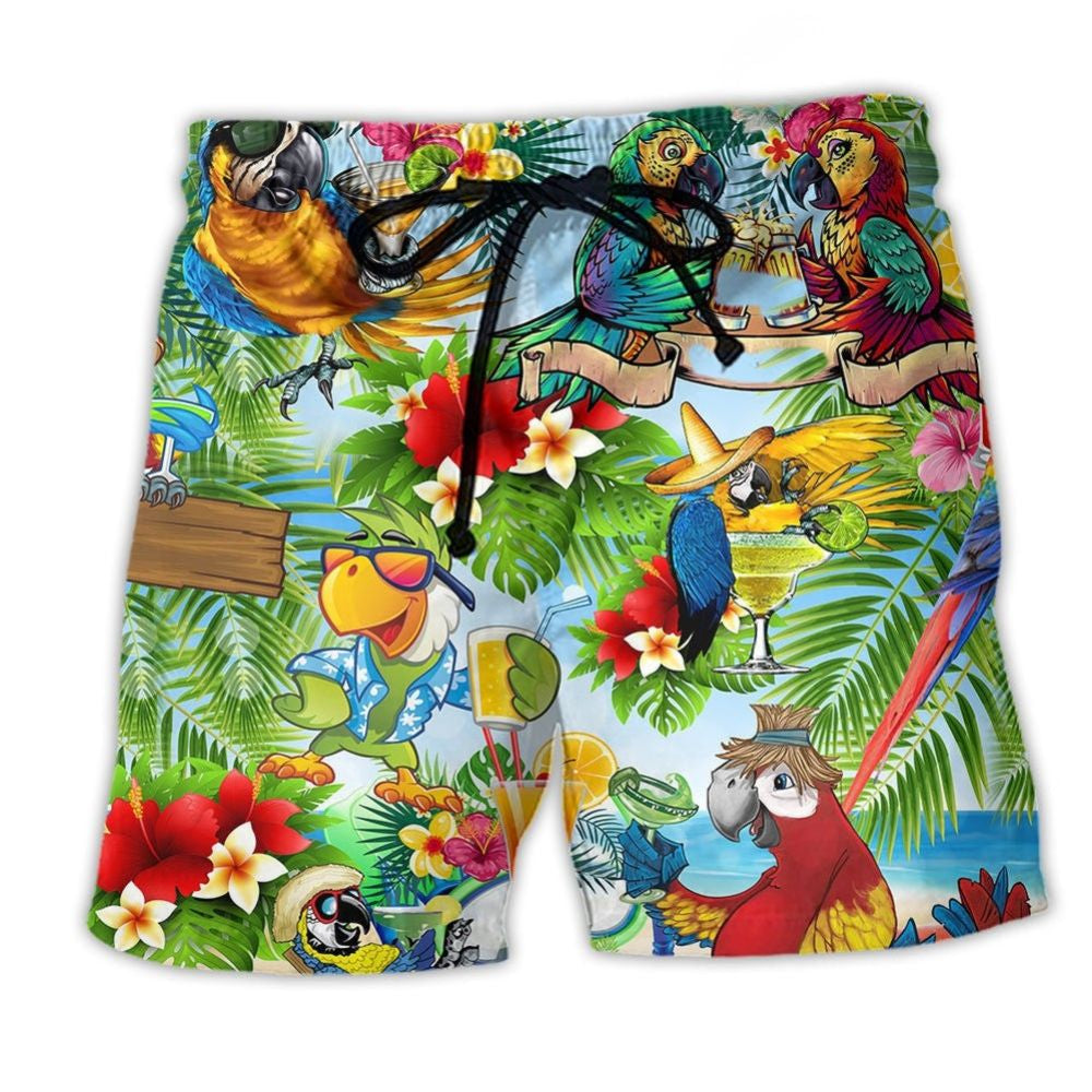 Parrot Five O’Clock Cocktails – Beach Short