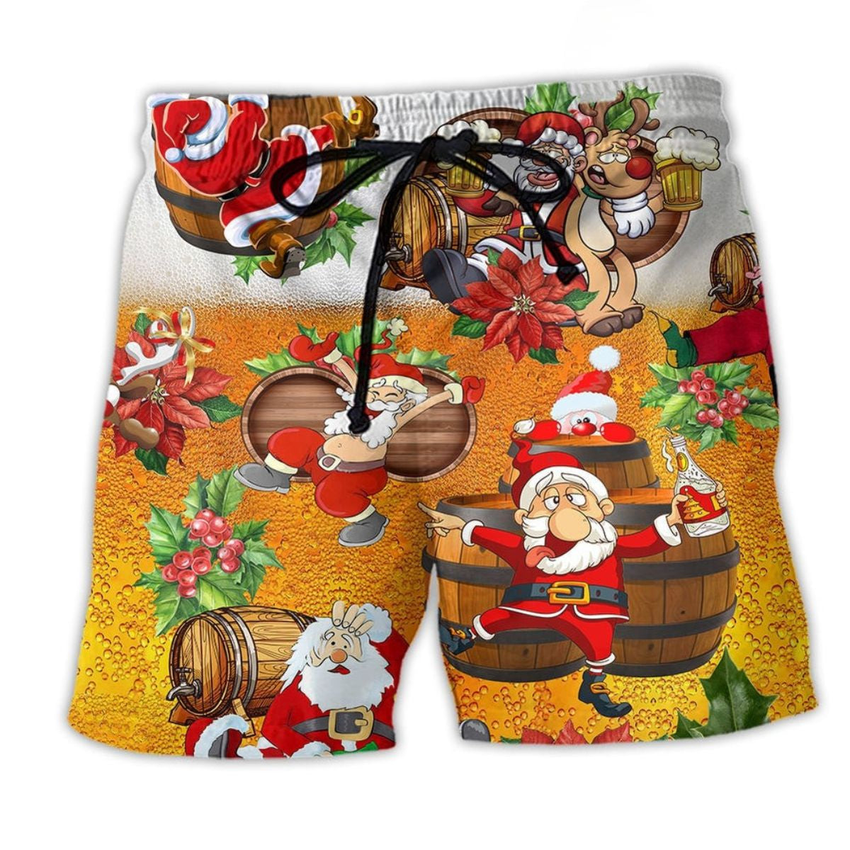 Christmas Dear Santa Bring Beer – Beach Short