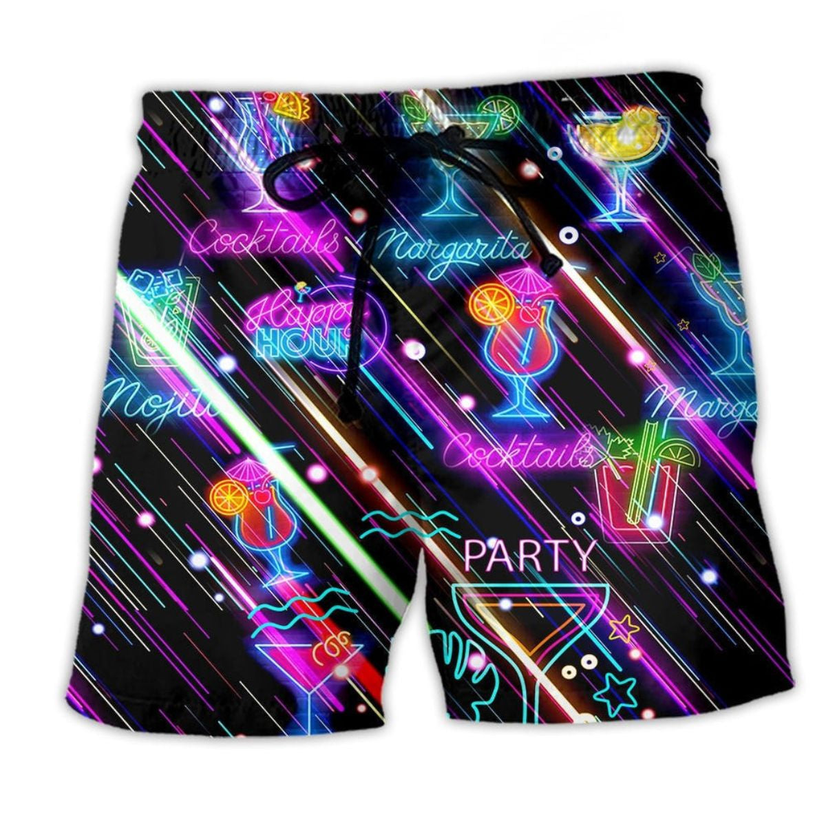 Cocktail Happy Neon Vibes – Beach Short