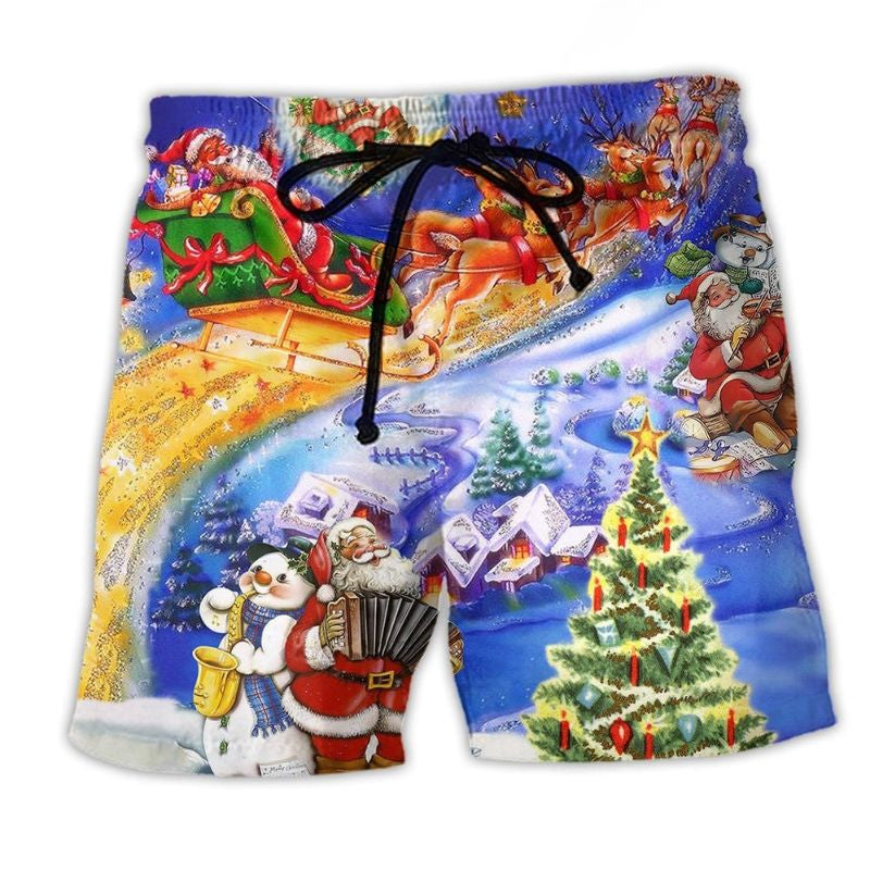 Santa Love Christmas Joy – Beach Short