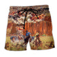 Cowboy Mountain Life Style – Beach Short