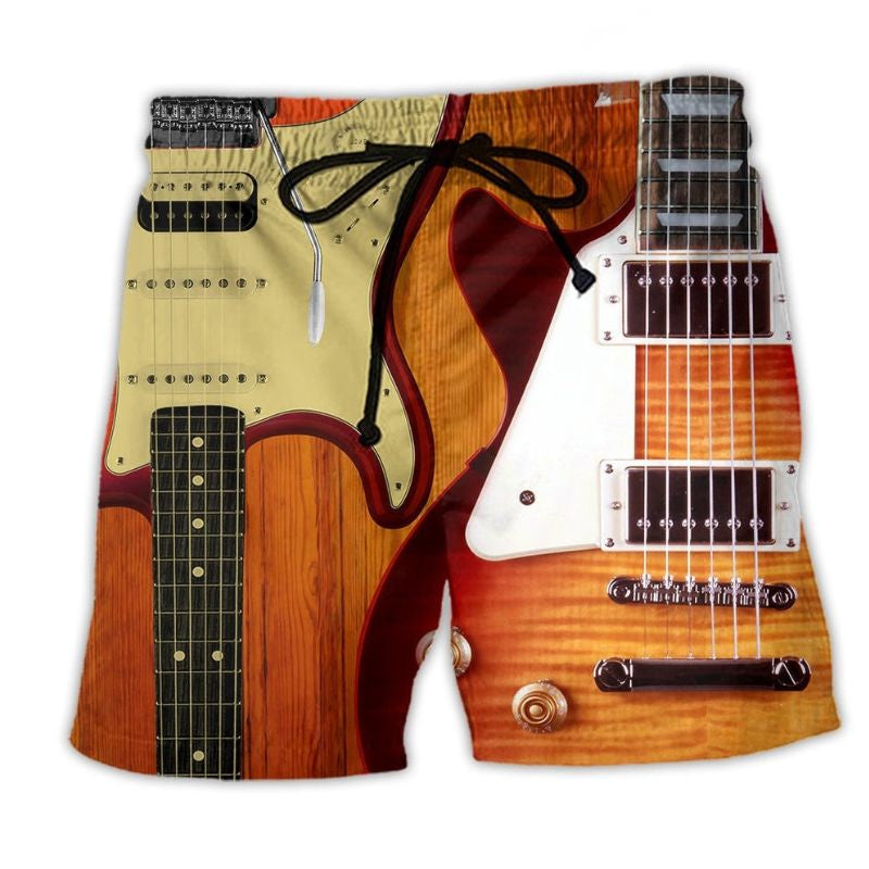 Guitar Is My Soul Vintage – Beach Short