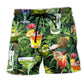 Cocktail And Fruit Summer Vibes – Beach Short