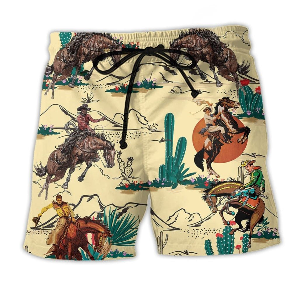 Cowboy Desert Adventure Style – Beach Short