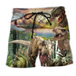 Dinosaur I Am Strong Roarsome – Beach Short