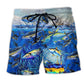 Fishing Ocean Love Forever – Beach Short