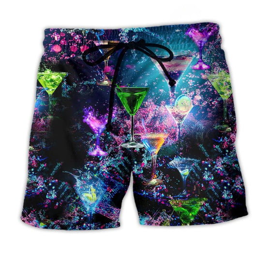 Cocktail Always Time For Fun – Beach Short