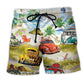 Car Love Summer Beach – Beach Short
