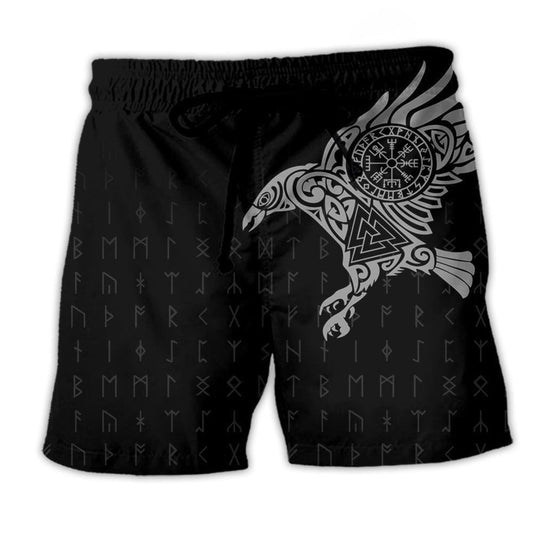 Viking Warrior Blood Art – Beach Short