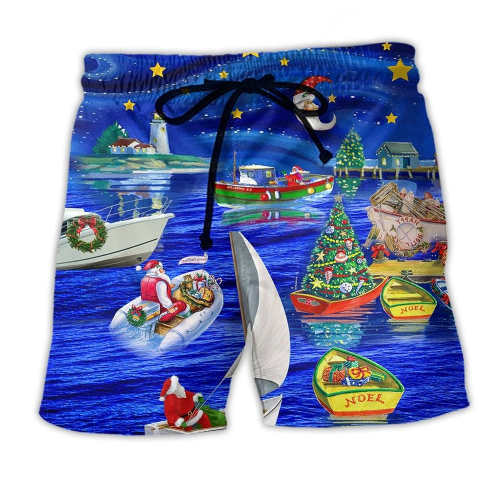 Christmas Coming Holiday Joy – Beach Short