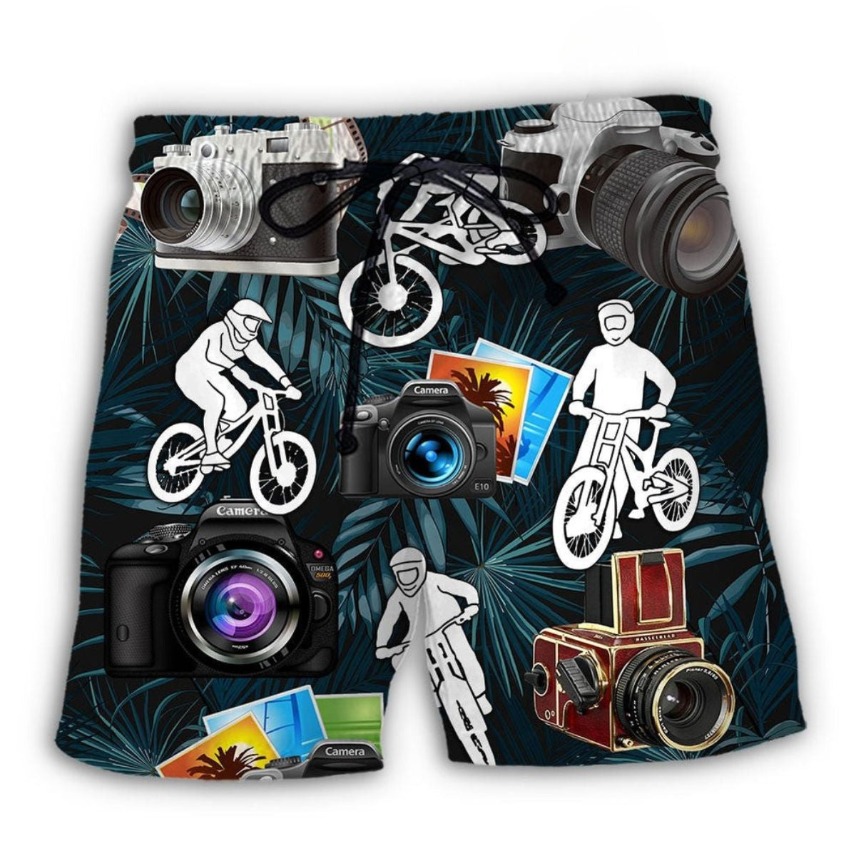 Camera Cycling Lover Art – Beach Short